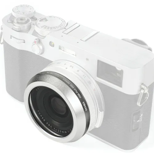 Nisi Special Effect Filters>Black Mist 1/4 Filter for Fujifilm X100 Series (Silver Frame)