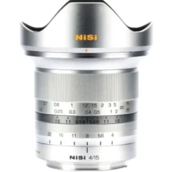 Nisi Sony E-Mount>15mm f/4 Sunstar Super Wide Angle Full Frame ASPH Lens - Sony E Mount - Silver
