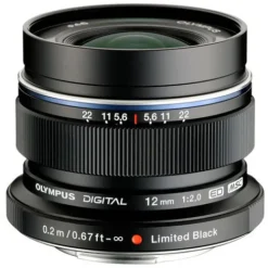 Olympus Micro Four Thirds Mount>M.Zuiko 12mm f/2.0 Lens