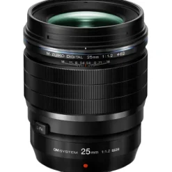 OM System Micro Four Thirds Mount>M.Zuiko 25mm f/1.2 PRO Micro Four Thirds Lens - Black