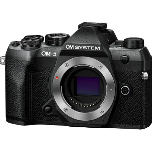 OM SYSTEM Mirrorless Cameras>OM-5 Mark II with M.Zuiko Digital ED 12-45mm f/4 Pro Lens - Black