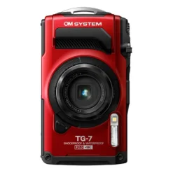 OM SYSTEM Compact Cameras>Tough TG-7 Waterproof Camera - Red