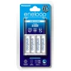 Panasonic Aa / Aaa Batteries & Chargers|Battery Chargers & Plates>Eneloop 4 Cell Standard Charger + 4 x Eneloop AA Batteries