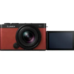 Panasonic Mirrorless Cameras>Lumix S9 with 18-40mm Lens Kit - Red