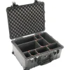 Pelican Hard Cases>1560 Air Case Black With TrekPak Divider System