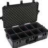 Pelican Hard Cases>1605 Air Case Black With TrekPak Divider System