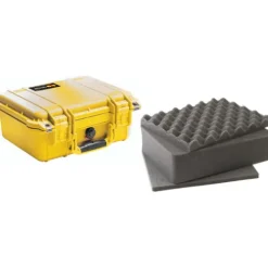 Pelican Hard Cases>1400 Camera Case with Foam - Yellow
