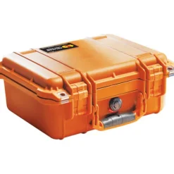 Pelican Hard Cases>1400 Camera Case with Foam - Orange