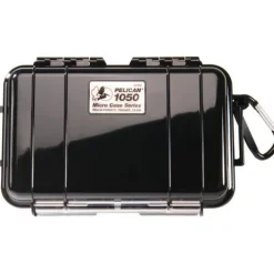 Pelican Hard Cases>1050 Micro Case - Black with Solid Lid
