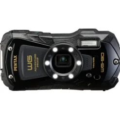 Pentax Compact Cameras>WG-90 Waterproof Compact Camera - Black
