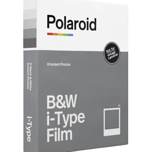 Polaroid Instant Photo Paper>B&W i-Type Film - 8 Photos