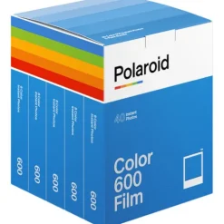 Polaroid Instant Photo Paper>Color 600 Instant Film 5 Pack - 40 Exposures