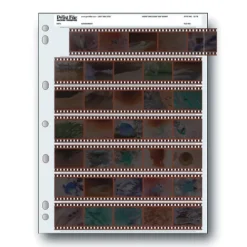 Print File Presentation & Archiving|Darkroom Supplies>35mm Archival Storage Pages for Negatives - 25 Pack