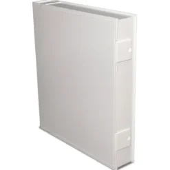 Print File Presentation & Archiving>Vue-All Archival Safe-T-Binder with O-Ring (White)