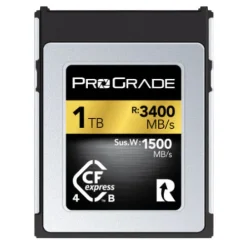 ProGrade Cfexpress Memory Cards>Digital CFexpres Type B 4.0 Memory Card (Gold)
