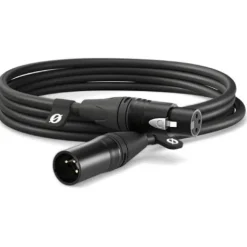 Rode Cables & Connectors>Black 3M XLR cable
