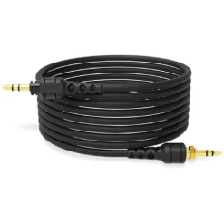 Rode Audio Cables & Adapters>2.4m Black Headphone Cable - 3.5mm Connection with 1/4" Adaptor
