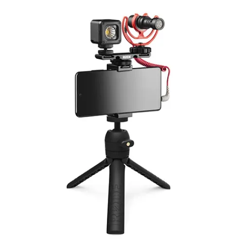 Rode Vlogging Kits|Microphones>Vlogger Kit for Mobile phones - 3.5mm Compatible Phones