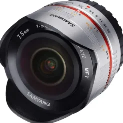 Samyang Micro Four Thirds Mount>7.5mm f/3.5 Fisheye UMC II Lens for MFT - Silver
