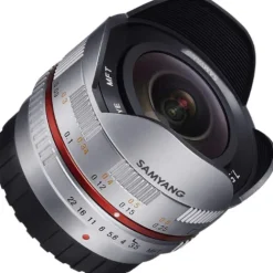 Samyang Micro Four Thirds Mount>7.5mm f/3.5 Fisheye UMC II Lens for MFT - Silver