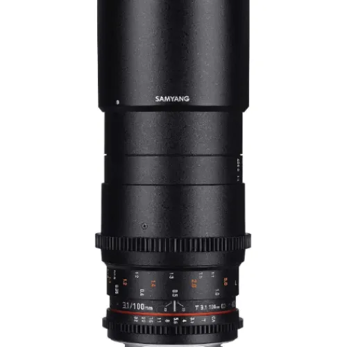 Samyang Nikon F Mount|Cinema Lenses>100mm T3.1 Macro VDSLR UMC II Cinema Lens for Nikon AE