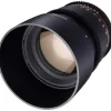 Samyang Cinema Lenses|Micro Four Thirds Mount>85mm T1.5 VDSLR UMC II Cinema Lens for MFT