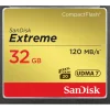 Sandisk Cf Memory Cards>Extreme Compact Flash 32GB 120MB/s Memory Card