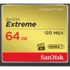 Sandisk Cf Memory Cards>Extreme Compact Flash 64GB 120MB/s Memory Card