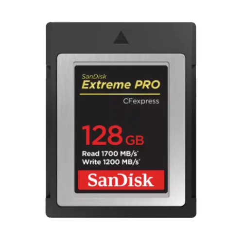 Sandisk Cfexpress Memory Cards>Extreme Pro 128GB CFexpress Type B 1700MB/s Memory Card