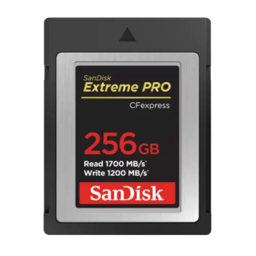 Sandisk Cfexpress Memory Cards>Extreme Pro 256GB CFexpress Type B 1700MB/s Memory Card
