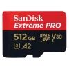 Sandisk Microsd Memory Cards>Extreme Pro 512GB microSDXC UHS-I 200MB/s Memory Card - V30
