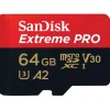 Sandisk Microsd Memory Cards>Extreme PRO 64GB MicroSDXC UHS-I 200MB/s Memory Card - V30