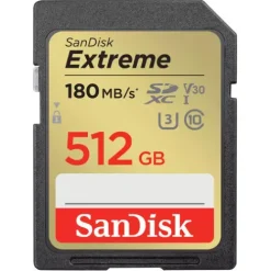 SanDisk Sd Memory Cards>Extreme SD UHS-I Card - 512GB