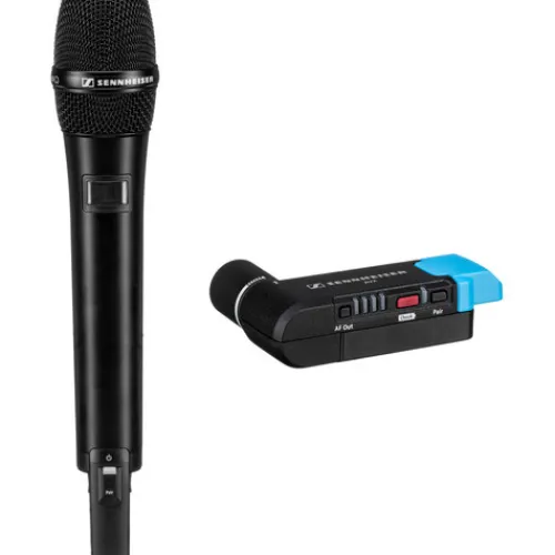 Sennheiser Wireless Audio|Microphones>AVX-835 SET Digital Camera-Mount Wireless Cardioid Handheld Microphone System - 1.9 GHz