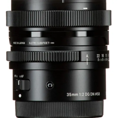 Sigma Sony Fe-Mount|Sony E-Mount>35mm f/2 DG Contemporary Lens for Sony E Mount - Black