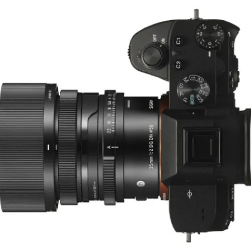 Sigma Sony Fe-Mount|Sony E-Mount>35mm f/2 DG Contemporary Lens for Sony E Mount - Black