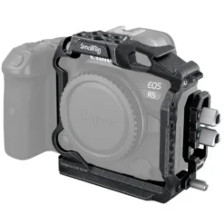 SmallRig Camera Cages & Rigs>"Black Mamba" Half Cage / Cable Clamp for Canon EOS R5/R6/R5 C 3656