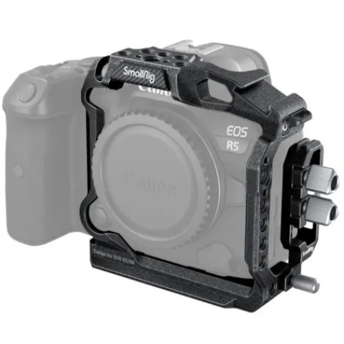 SmallRig Camera Cages & Rigs>"Black Mamba" Half Cage / Cable Clamp for Canon EOS R5/R6/R5 C 3656