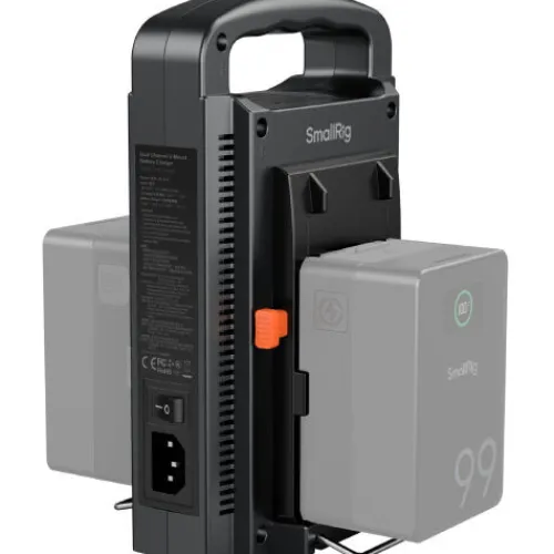 SmallRig V-Mount Batteries>Dual Channel V-Mount Battery Charger (American Standard) 4450