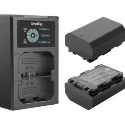 SmallRig Battery Chargers & Plates>NP-FZ100 Camera Battery and Charger Kit 3824B