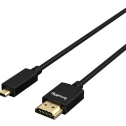 SmallRig Cables & Connectors>Ultra-Slim 4K HDMI Data Cable (D to A) (55cm) 3043B