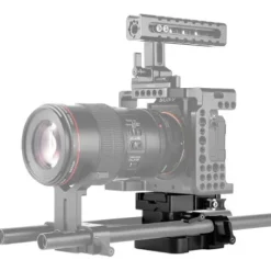 SmallRig Camera Cages & Rigs>Universal Bottom Mount Plate with 15mm Rod Support System 2092B