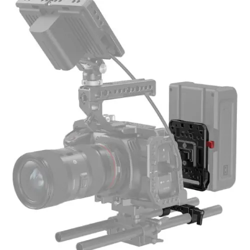 SmallRig V-Mount Batteries>V Mount Battery Mount Plate with Adjustable Arm 2991