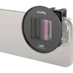 SmallRig Smartphone Accessories>1.33x Anamorphic Lens for Mobile Phone (T-mount) 4590