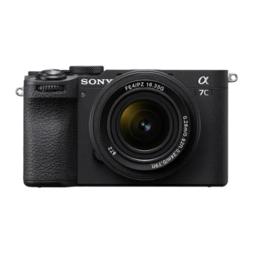 Sony Mirrorless Cameras>A7C II with FE 16-35mm f/4 PZ G Lens - Black