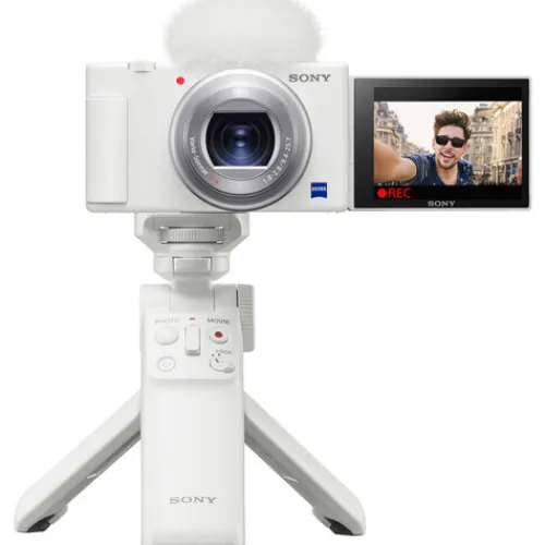 Sony Tabletop Tripods>GP-VPT2BT Wireless Shooting Grip - White