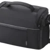 Sony Slings, Shoulder & Messenger Bags>LCSSL20 Black Rugged Soft Carrying Case