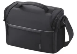 Sony Slings, Shoulder & Messenger Bags>LCSSL20 Black Rugged Soft Carrying Case