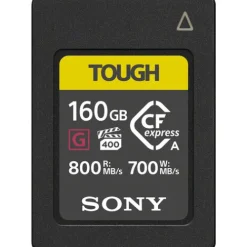 Sony Cfexpress Memory Cards>Tough CFExpress Type A Card - 160GB