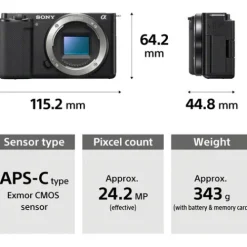 Sony Mirrorless Cameras><noscript><img width=